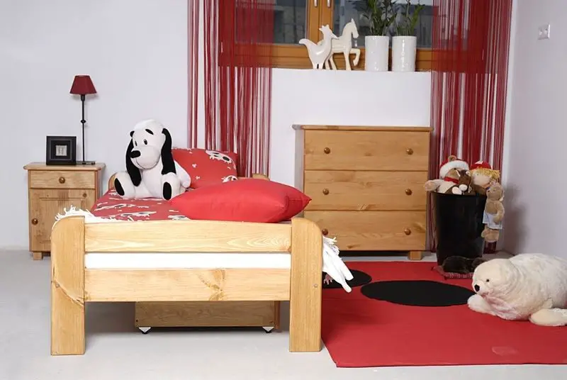 łóżka drewniane dla dzieci