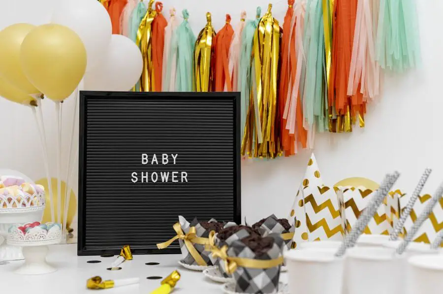 jakie dekoracje na baby shower - organizacja