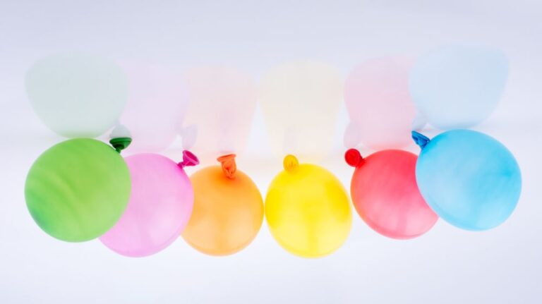 balony pastelowe