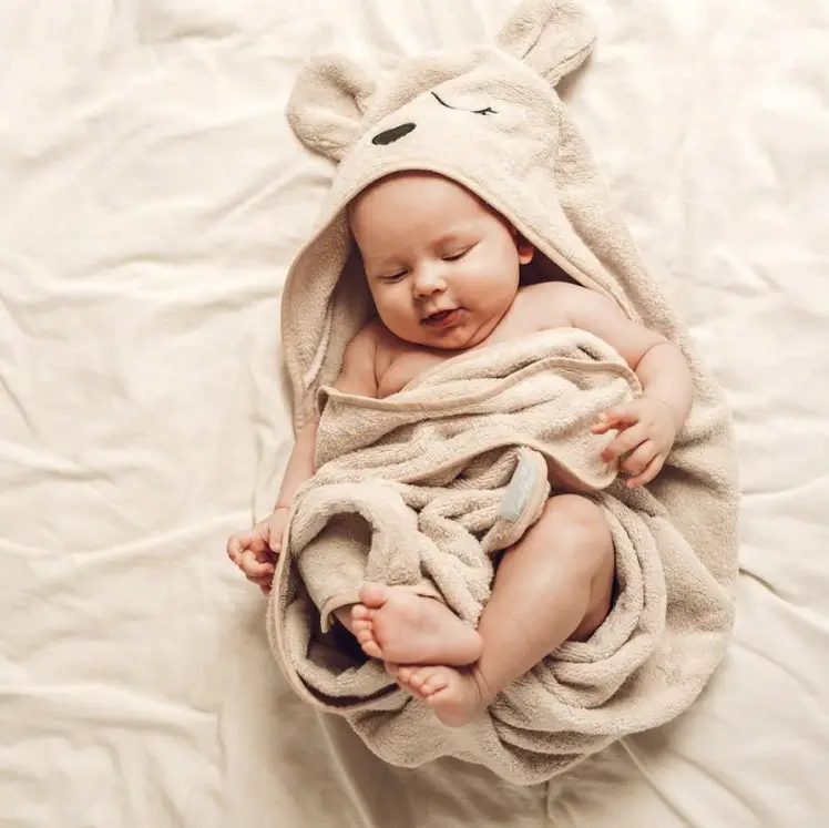 Ręcznik z kapturkiem Baby Steps