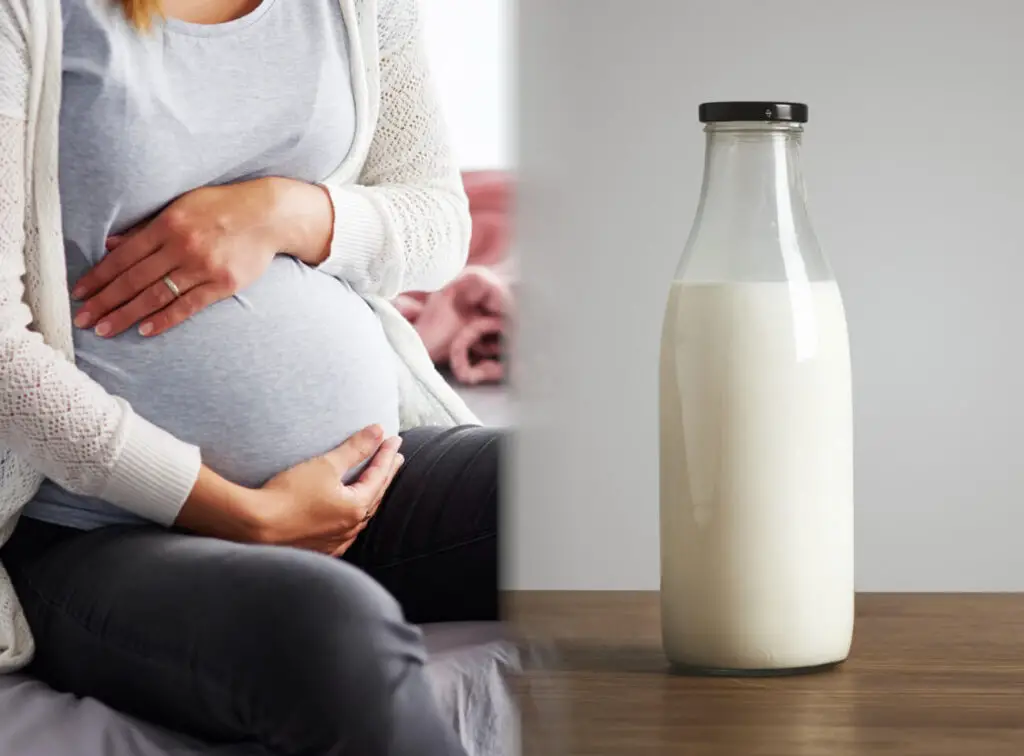 mleko w ciąży