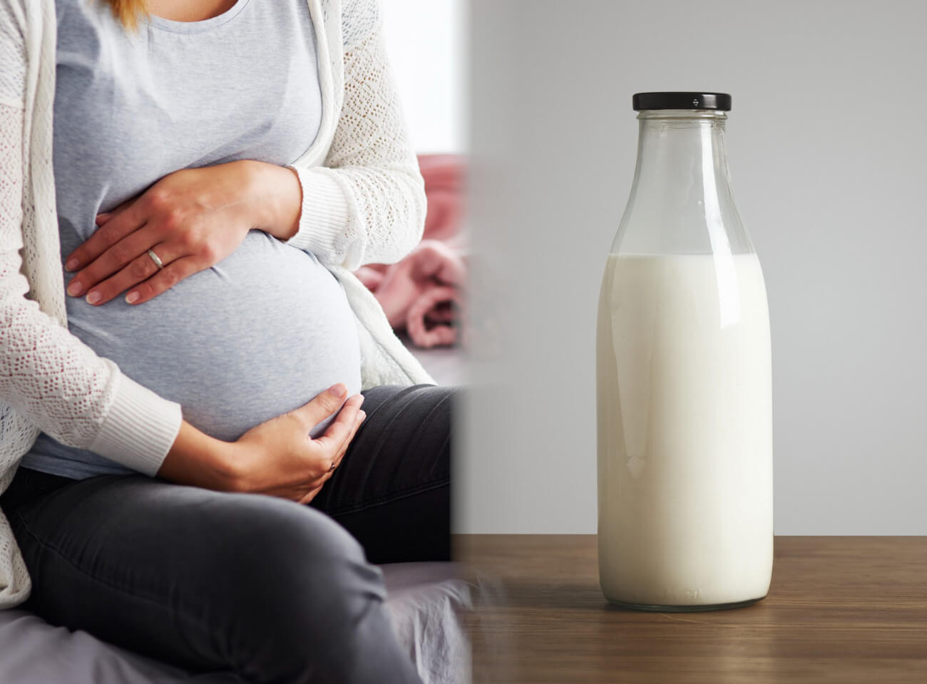 mleko w ciąży